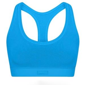 SKIMS Rare Racerback Cotton Bra | Sz: Small | Color: Mykonos
